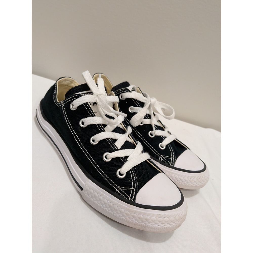Converse Kids Chuck Taylor All Star Malden Low Shoes Black 3J235 Sz 2